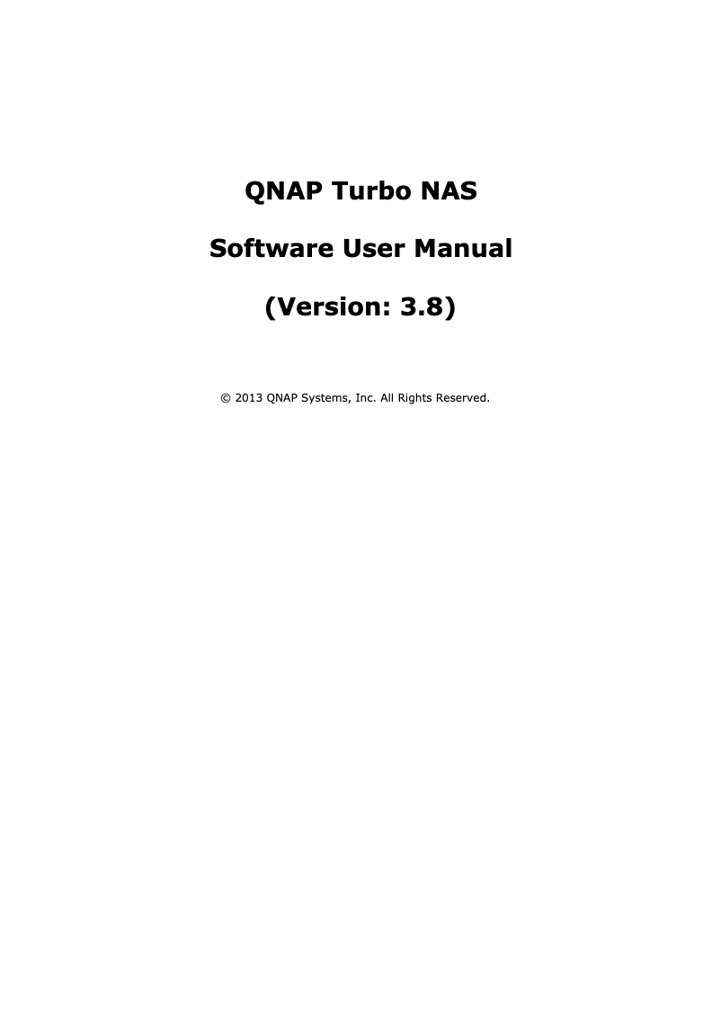 Page 1 de la notice Manuel utilisateur QNAP TS-469U-RP