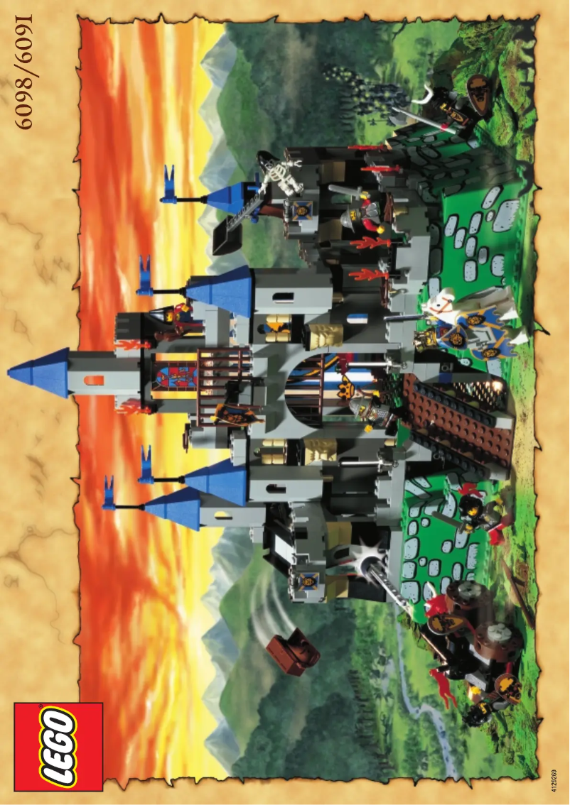 Page 1 de la notice Manuel utilisateur Lego Castle 6098