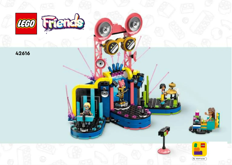 Página 1 del manual Manual de usuario Lego Friends 42616