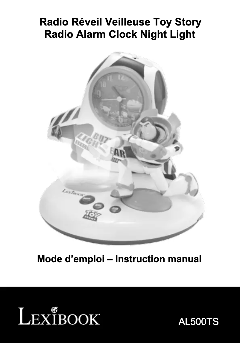Page 1 de la notice Manuel utilisateur Lexibook AL500TS