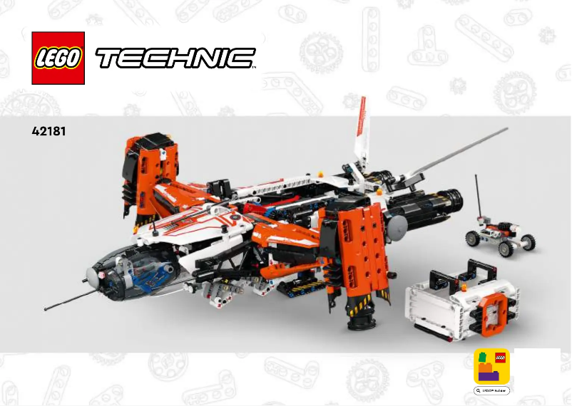 Página 1 del manual Manual de usuario Lego Technic 42181