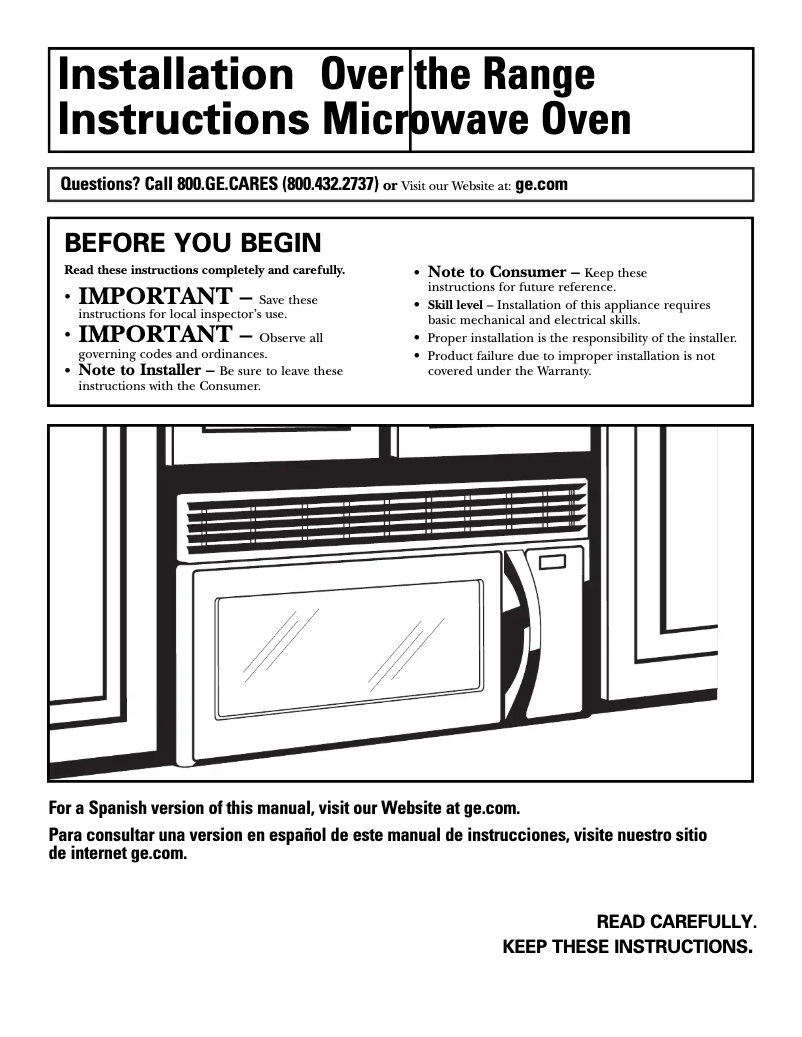 Page 1 de la notice Guide d'installation Adora HDM1853WL