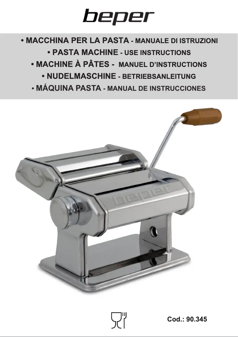 Page 1 de la notice Manuel utilisateur Beper 90.345