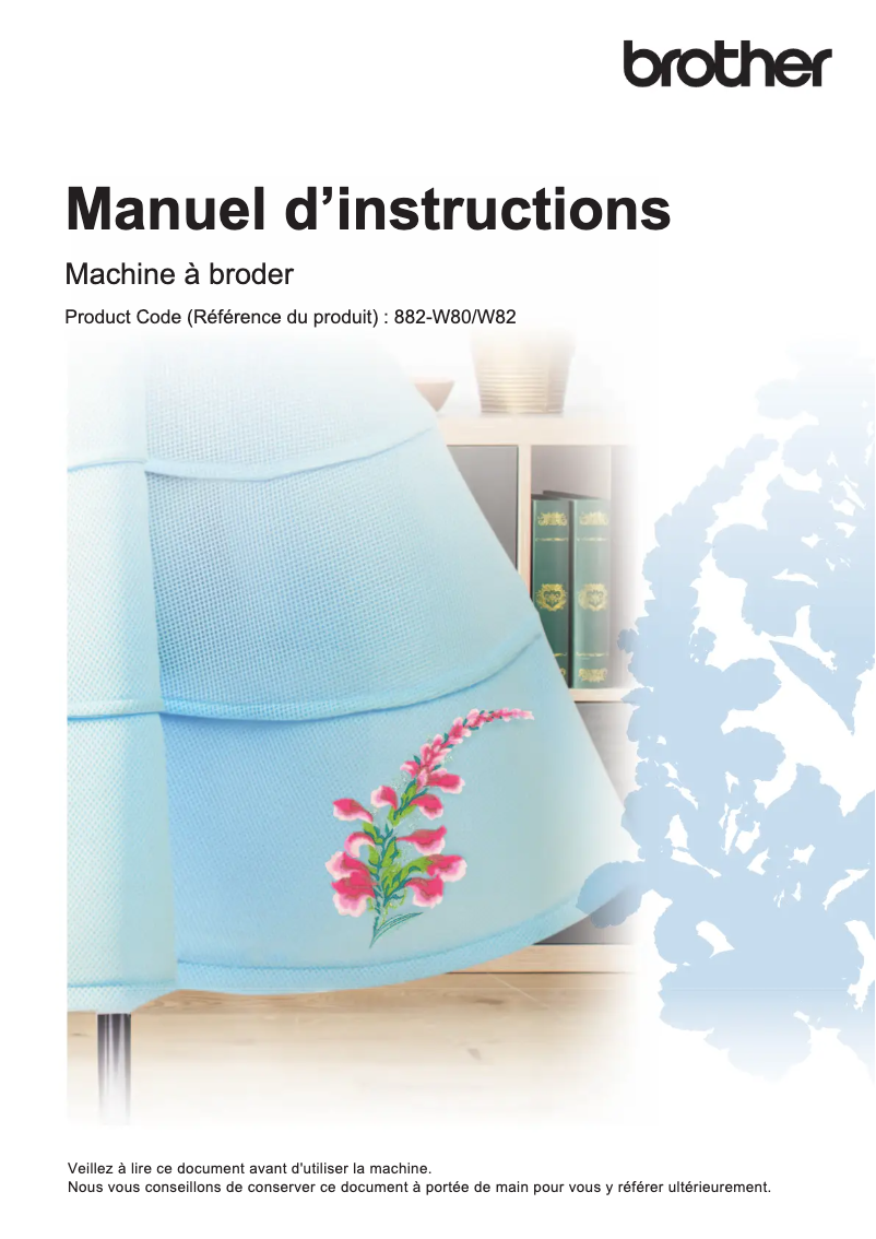 Page 1 de la notice Manuel utilisateur Brother Innov-is XE1