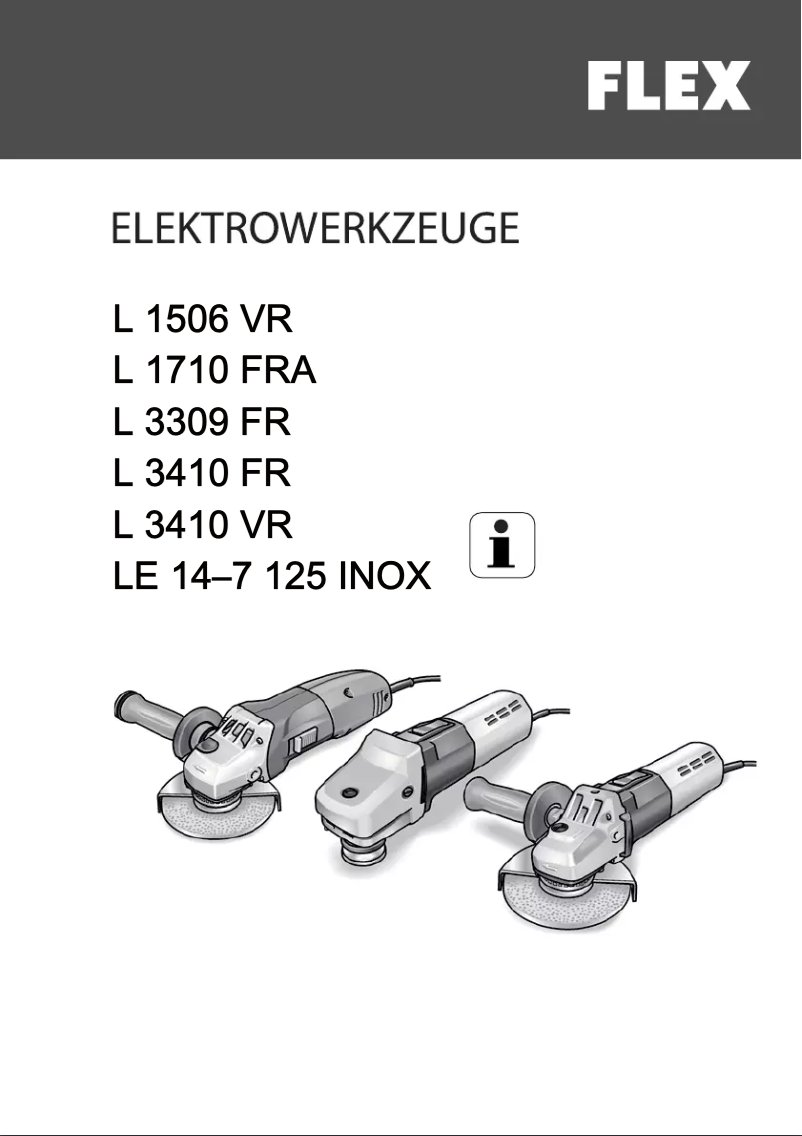 Page 1 de la notice Manuel utilisateur Flex L 3309 FR