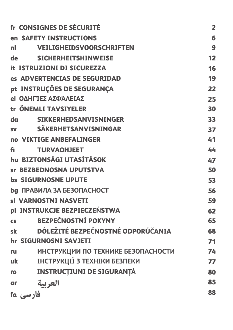 Page 1 de la notice Manuel utilisateur Moulinex Easy Fry, Grill & Steam AL201810