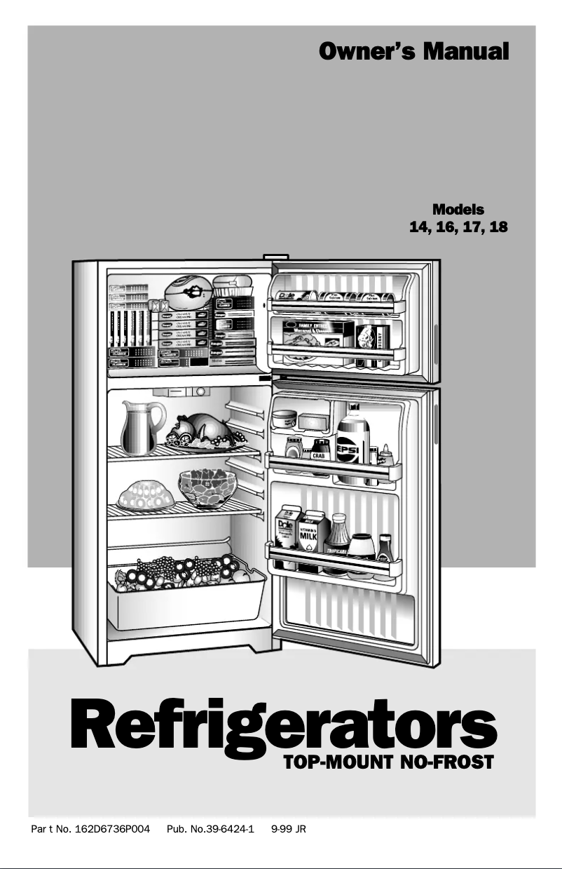Page 1 de la notice Manuel d'utilisation et d'entretien Hotpoint CTX18GACWW