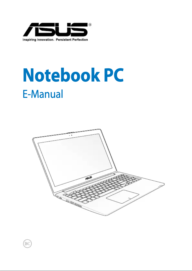 Page 1 de la notice Manuel utilisateur Asus VivoBook S451LA