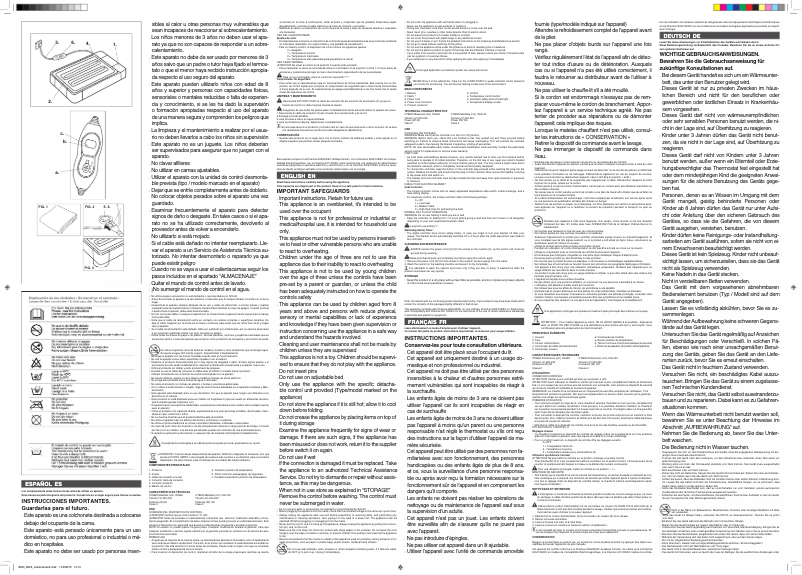 Página 1 del manual Manual de usuario Solac CT8625