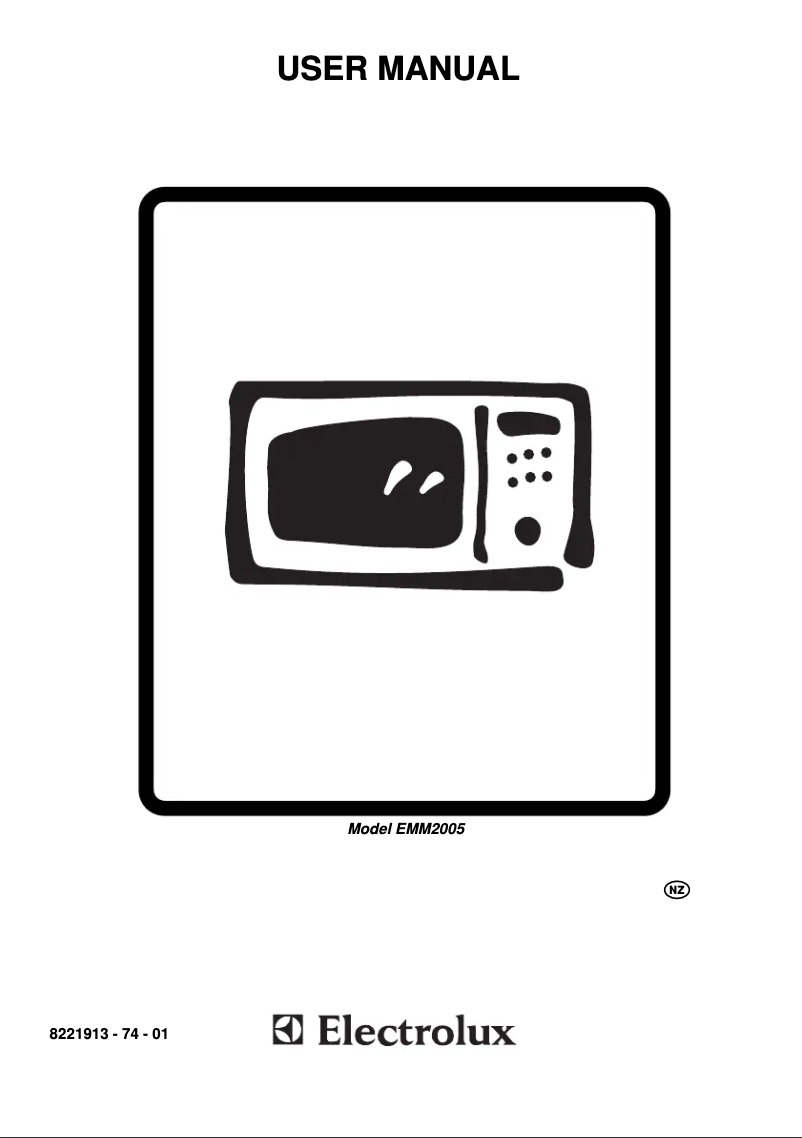 Página 1 del manual Manual de usuario Electrolux EMM 2005