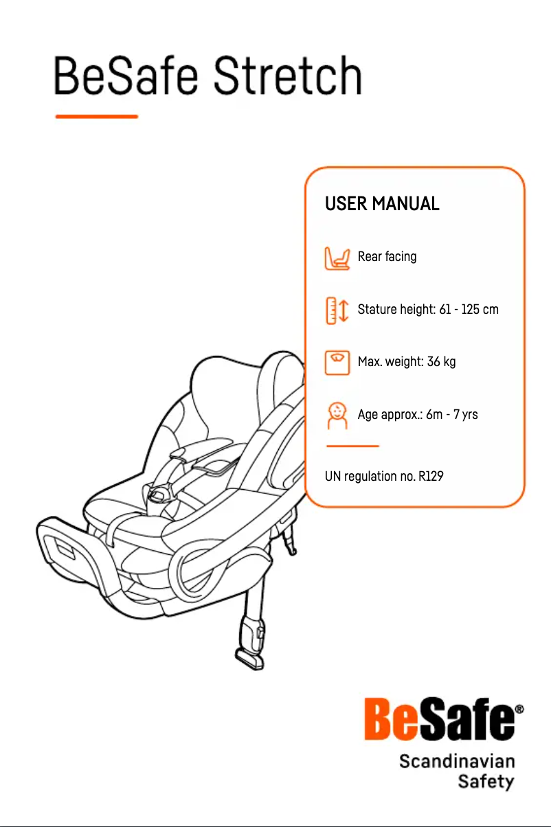 Página 1 del manual Manual de usuario BeSafe Stretch