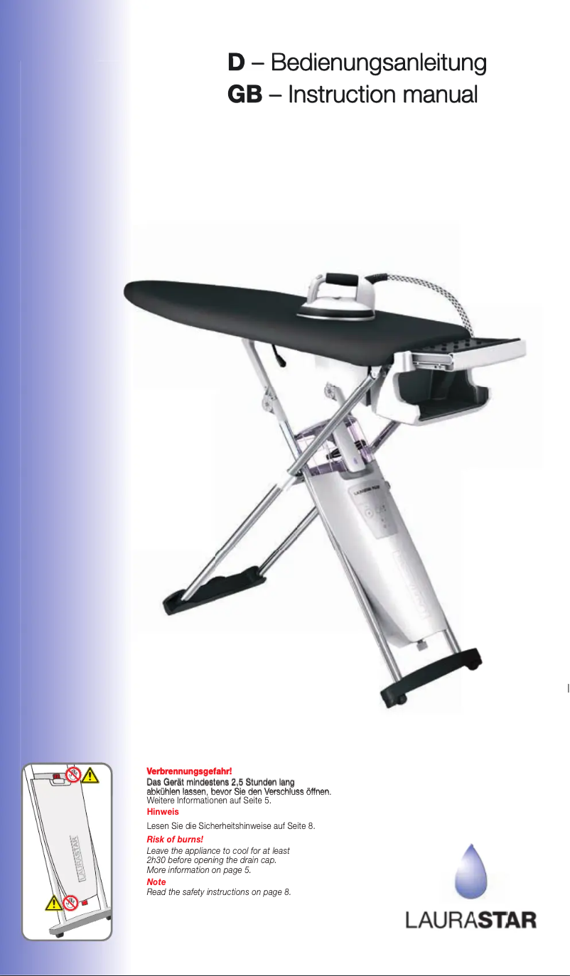 Página 1 del manual Manual de usuario Laurastar S6a