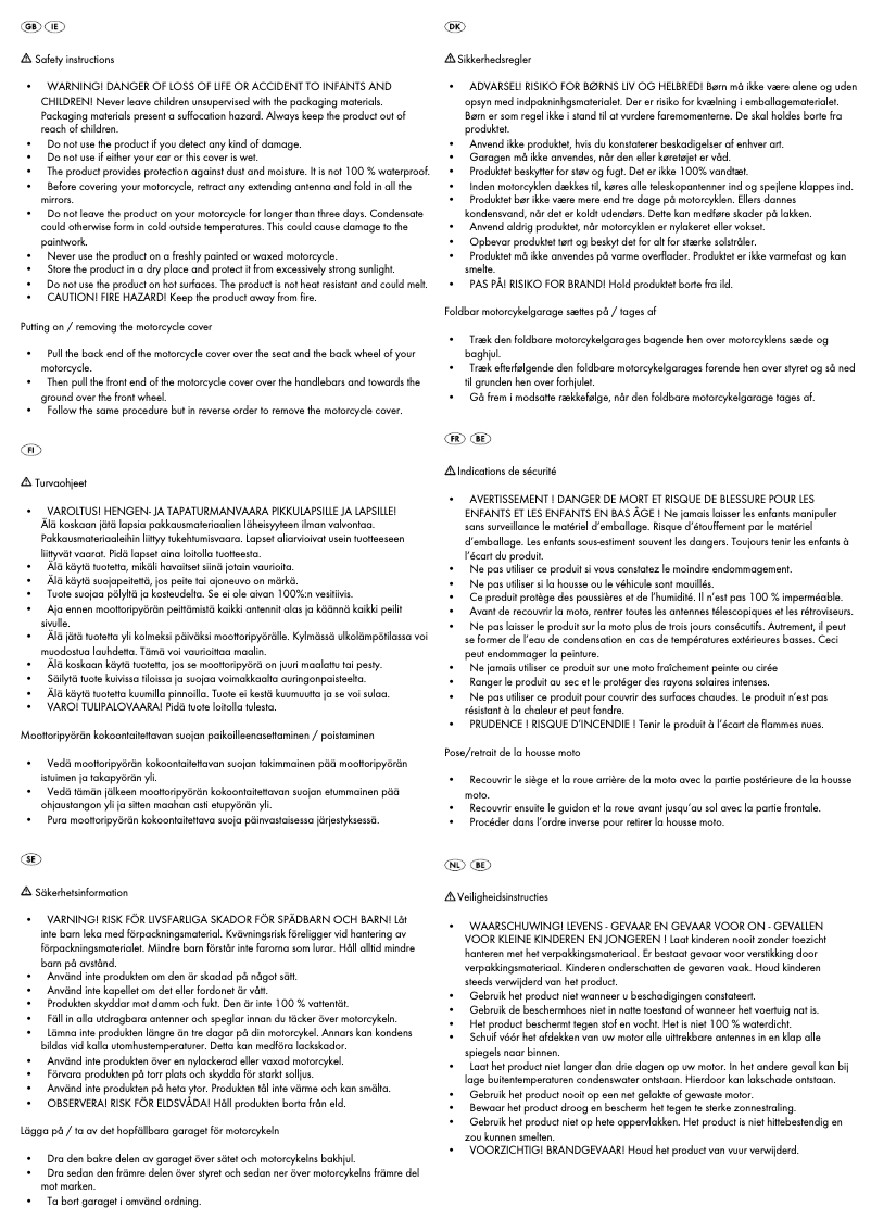 Page 1 de la notice Manuel utilisateur Crivit IAN 113046