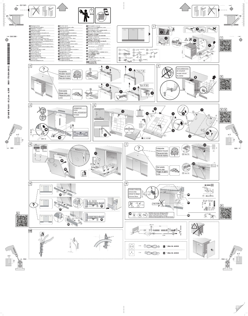 Page 1 de la notice Manuel utilisateur Bosch SGV2ITX16E