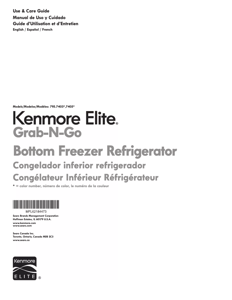 Page 1 de la notice Manuel utilisateur LG 74033