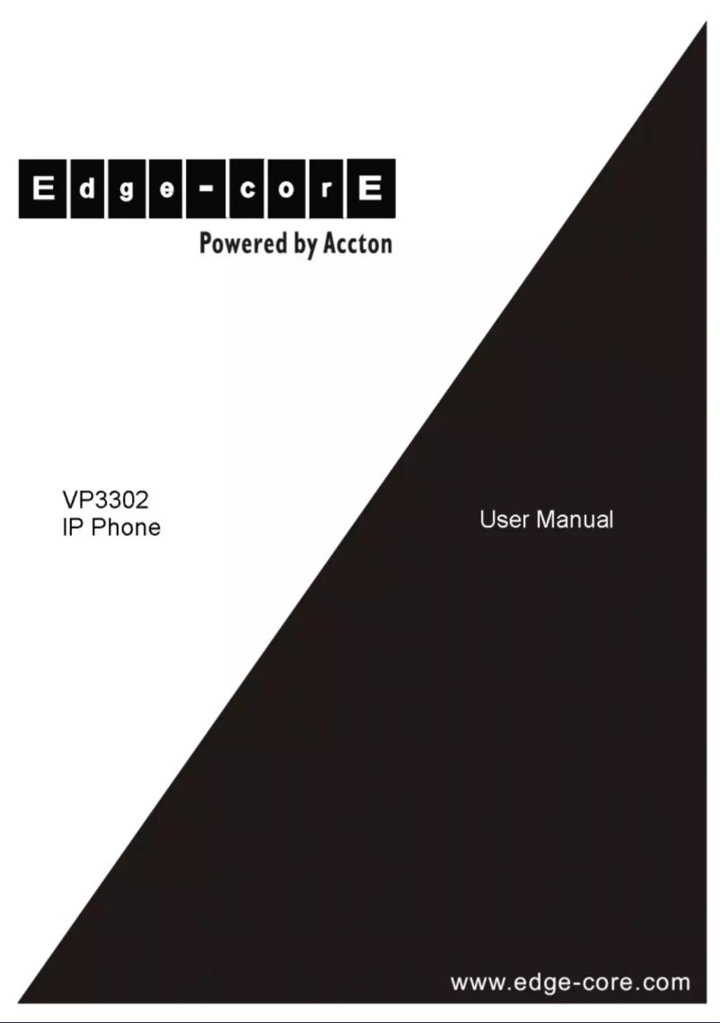 First page image of the manual for VP3302