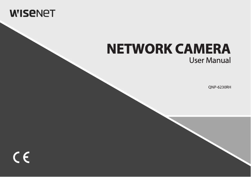Page 1 de la notice Manuel utilisateur Hanwha QNP-6230RH