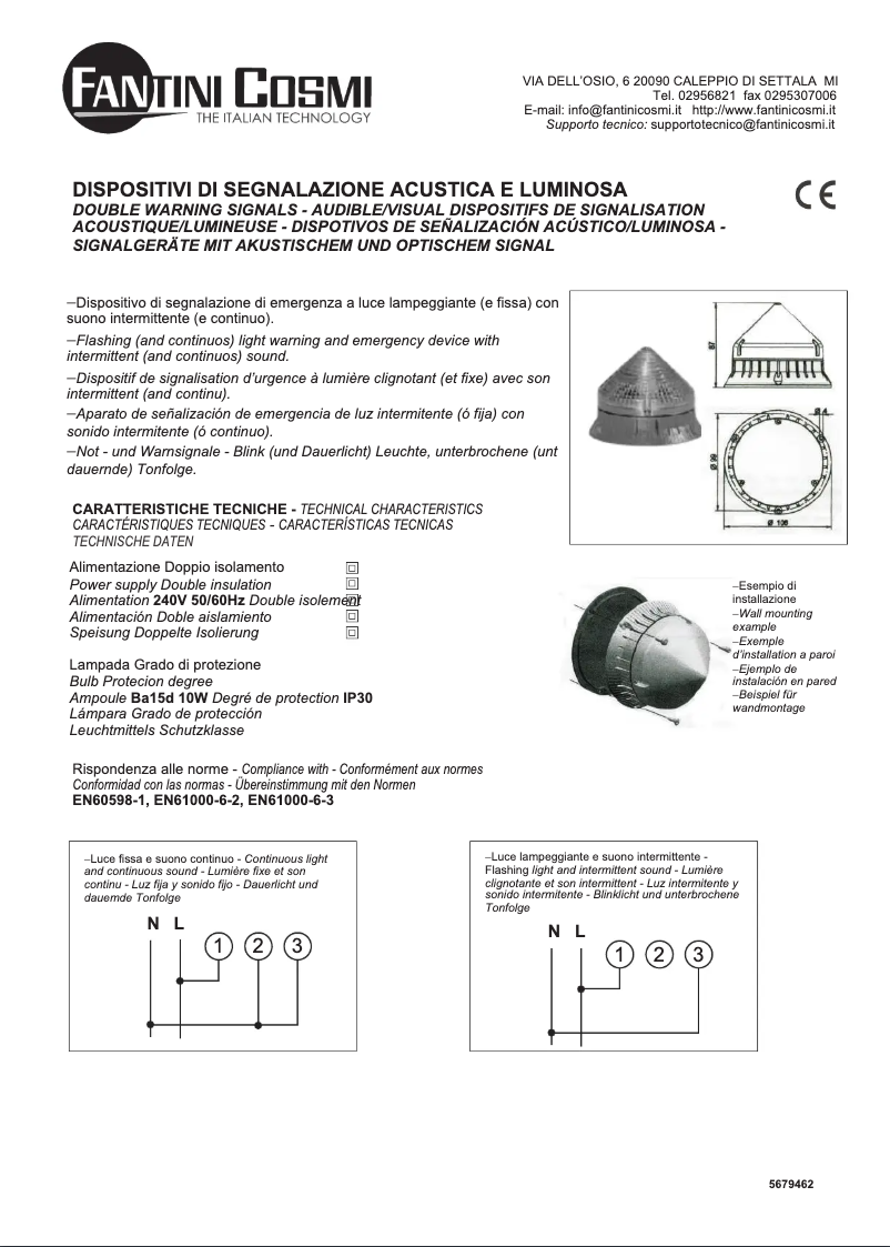 Página 1 del manual Manual de usuario Fantini Cosmi S80