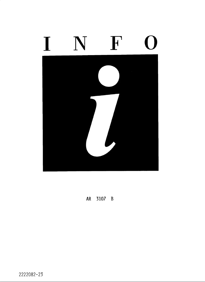 Página 1 del manual Manual de usuario Arthur Martin-Electrolux AR3107B