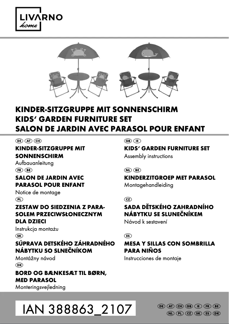 Página 1 del manual Manual de usuario Livarno Lux IAN 388863