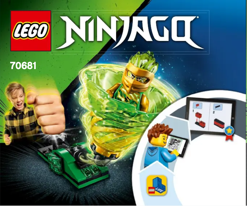 Página 1 del manual Manual de usuario Lego Ninjago 70681