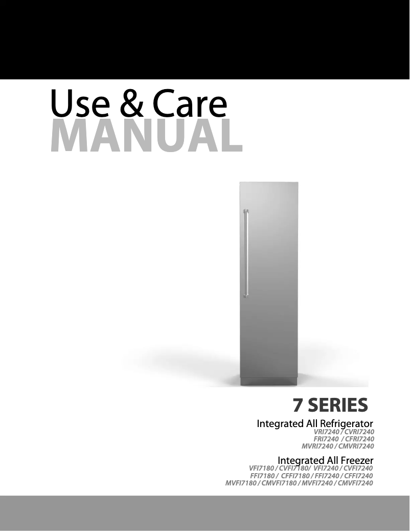 Page 1 of the manual Installation Guide Viking FFI7240WL