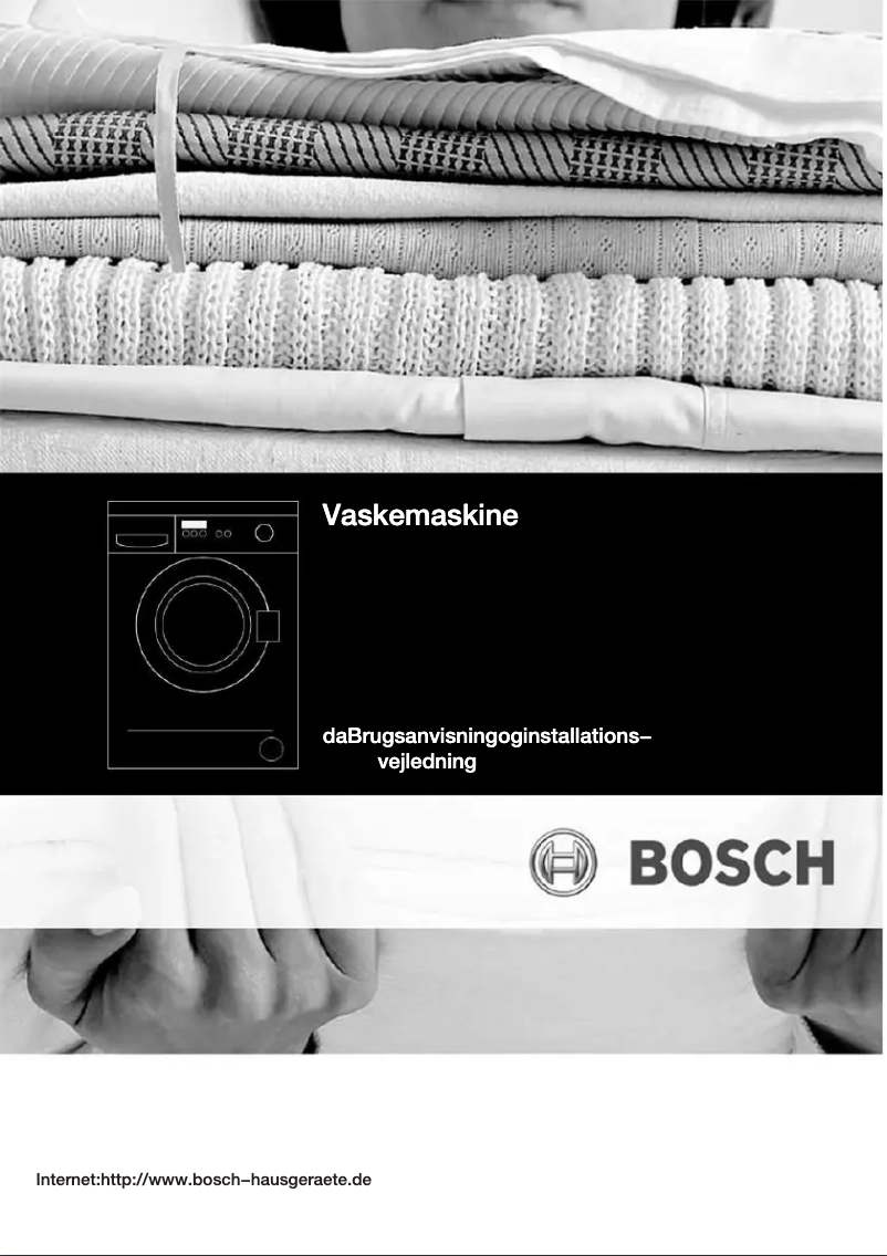 Page 1 de la notice Manuel utilisateur Bosch WAA 24260SK