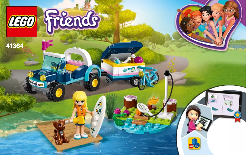 Page 1 de la notice Manuel utilisateur Lego Friends 41364
