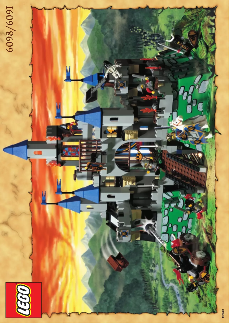 Page 1 de la notice Manuel utilisateur Lego Castle 6091