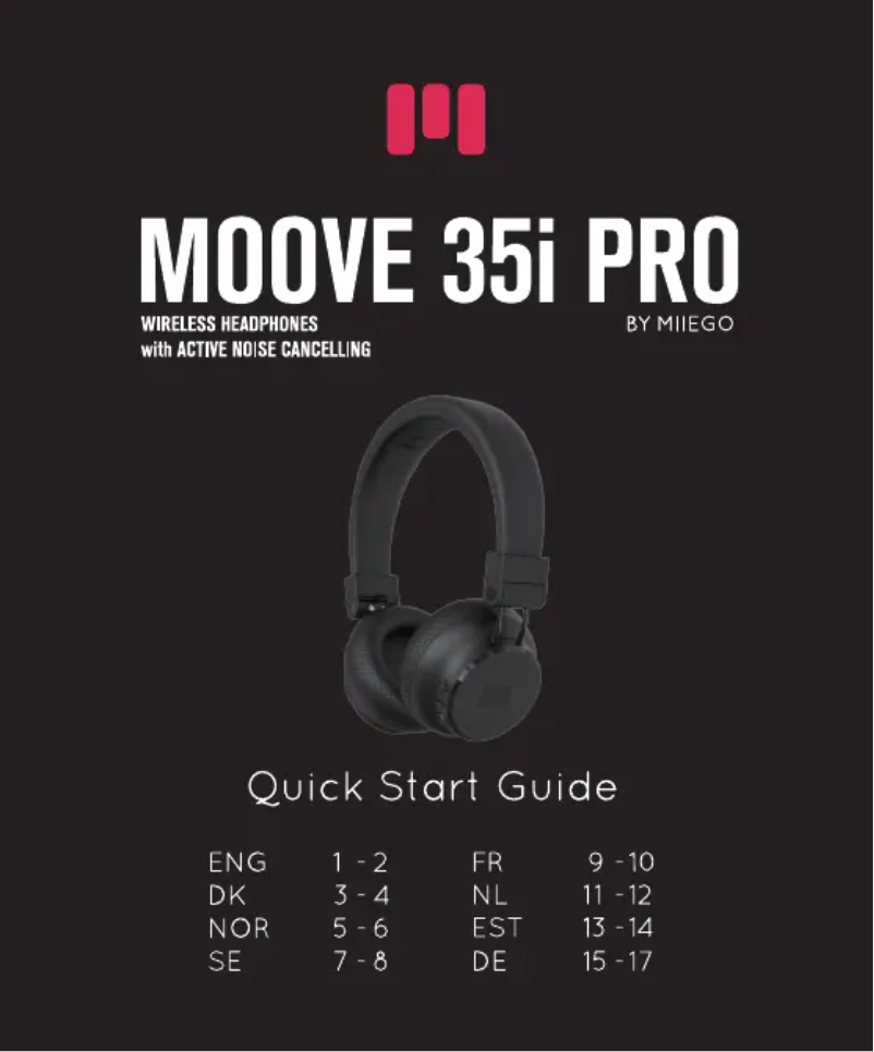 Página 1 del manual Manual de usuario Miiego MOOVE35i PRO