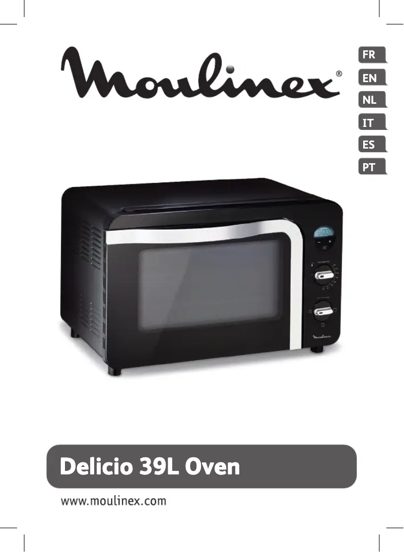 Page 1 de la notice Manuel utilisateur Moulinex Delicio OX283810