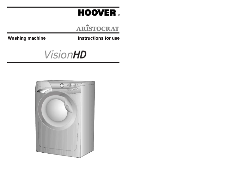 Page 1 de la notice Manuel utilisateur Hoover VHD 146A/1