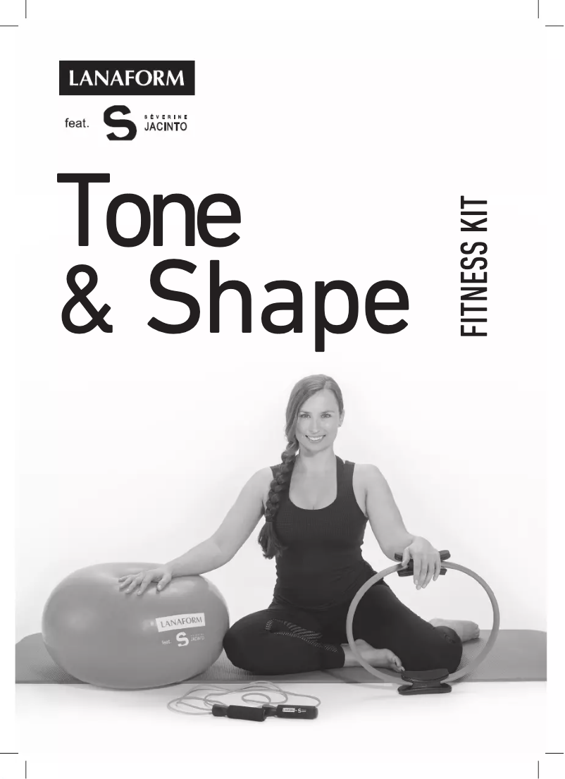 Page 1 de la notice Manuel utilisateur Lanaform Tone & Shape