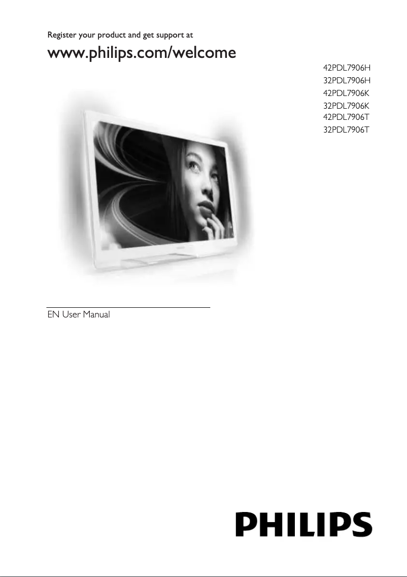 Image de la première page du manuel de l'appareil DesignLine Edge 32PDL7906H