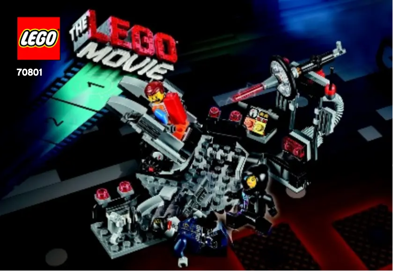 Page 1 de la notice Manuel utilisateur Lego Movie 2 70801
