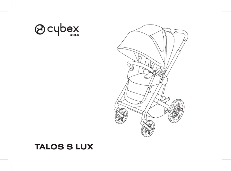 Página 1 del manual Manual de usuario Cybex Talos S Lux
