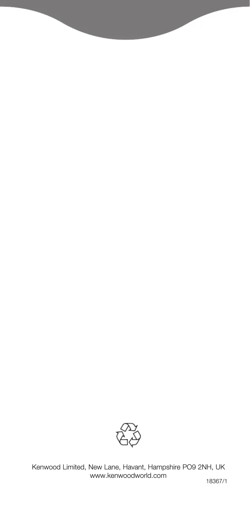 Page 1 de la notice Manuel utilisateur Kenwood AX971