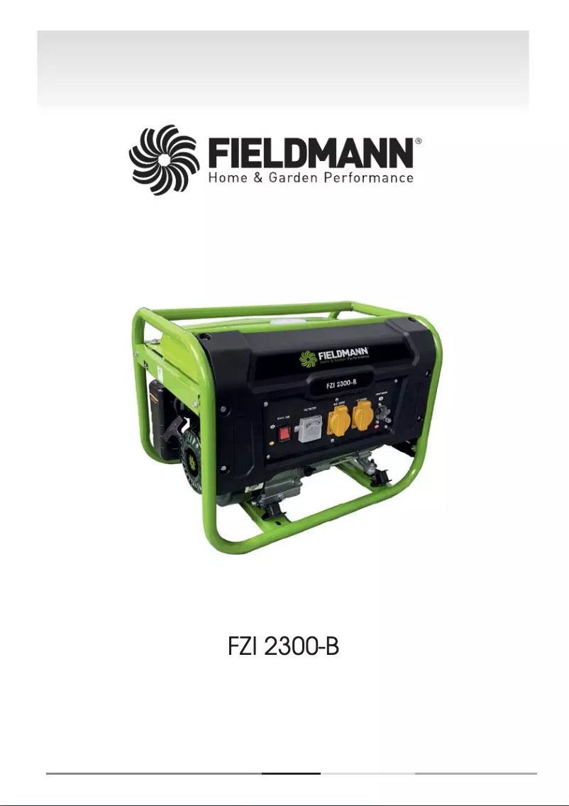 Page 1 de la notice Manuel utilisateur Fieldmann FZI 2300-B