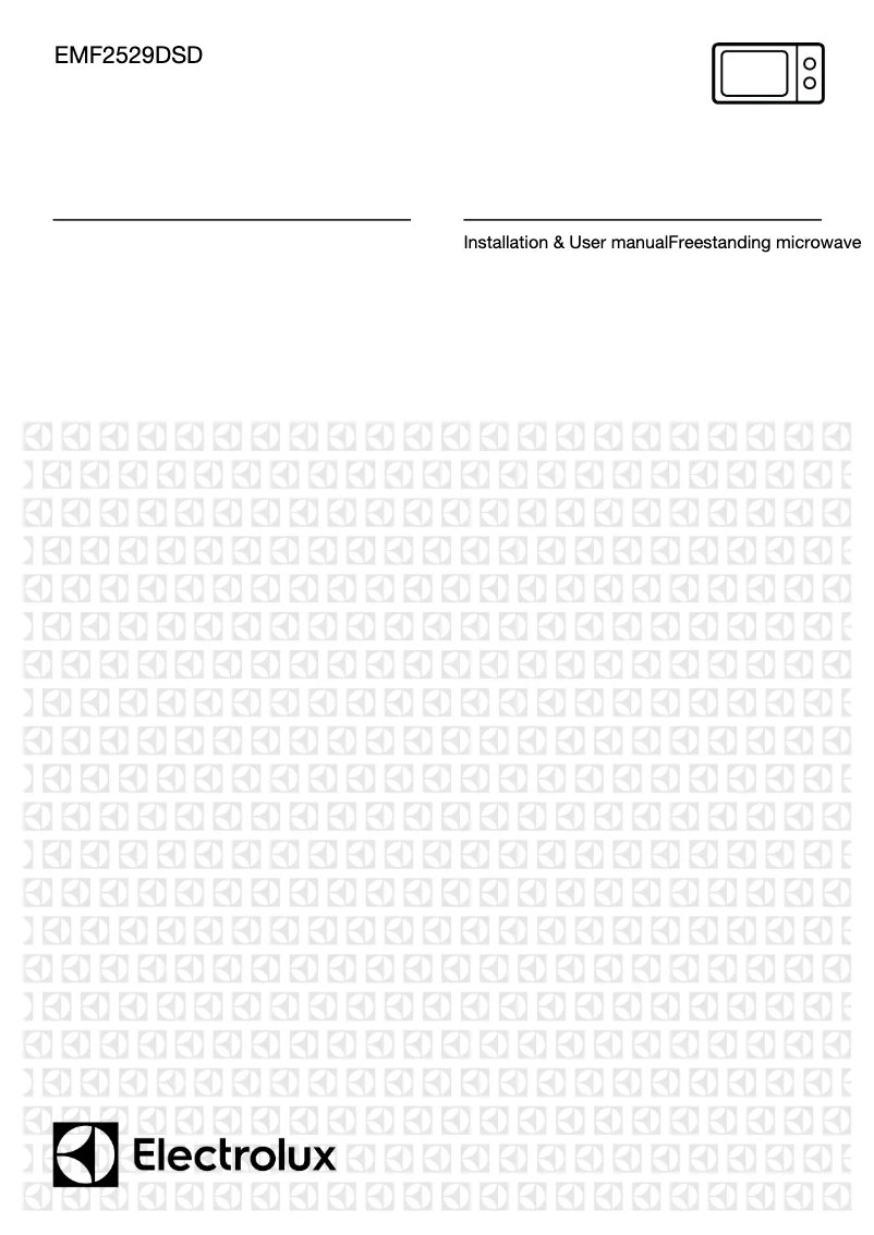 Página 1 del manual Manual de instrucciones Electrolux EMF2529DSD