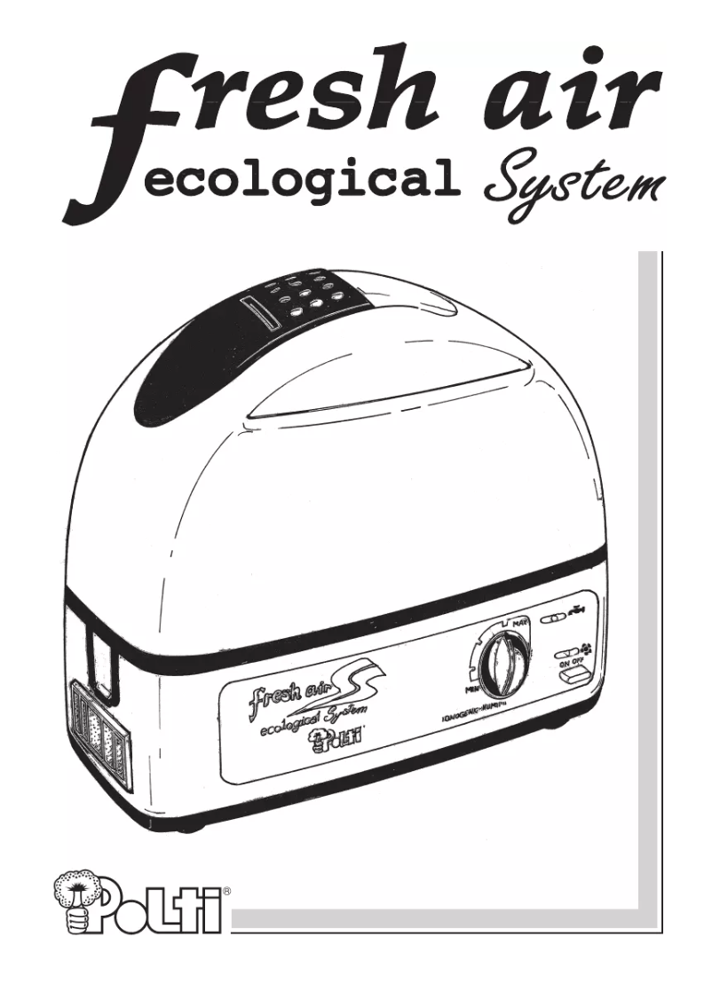 Página 1 del manual Manual de usuario Polti Fresh Air FA20