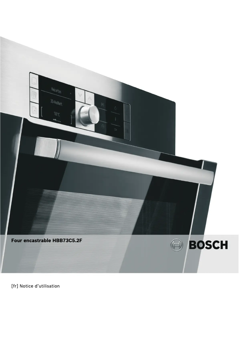Page 1 de la notice Manuel utilisateur Bosch HBB73C552F