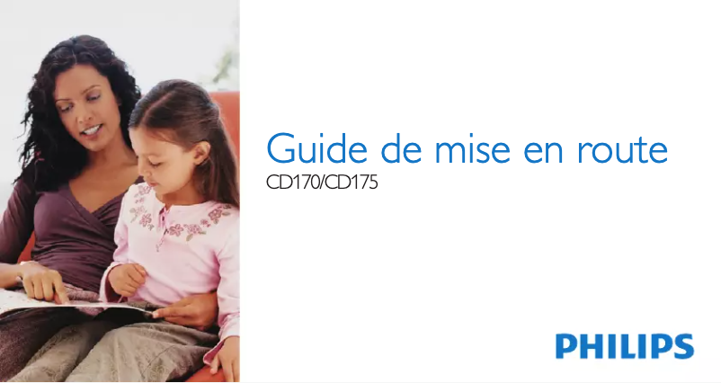 Página 1 del manual Guía de inicio rápido Philips Perfect sound CD1753B