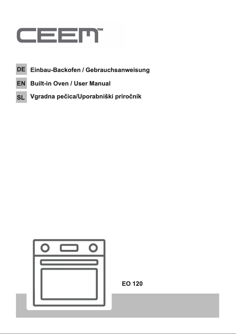 Page 1 de la notice Manuel utilisateur CEEM EO 120