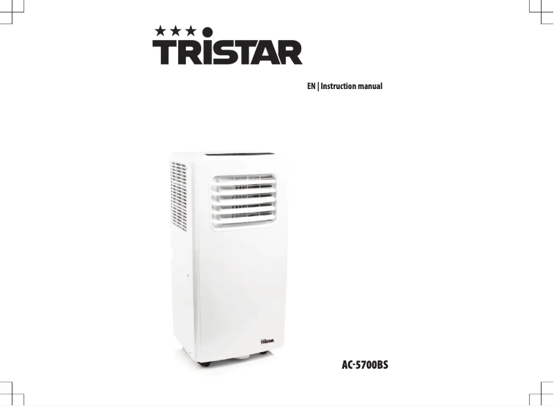 Página 1 del manual Manual de usuario TriStar AC-5700BS