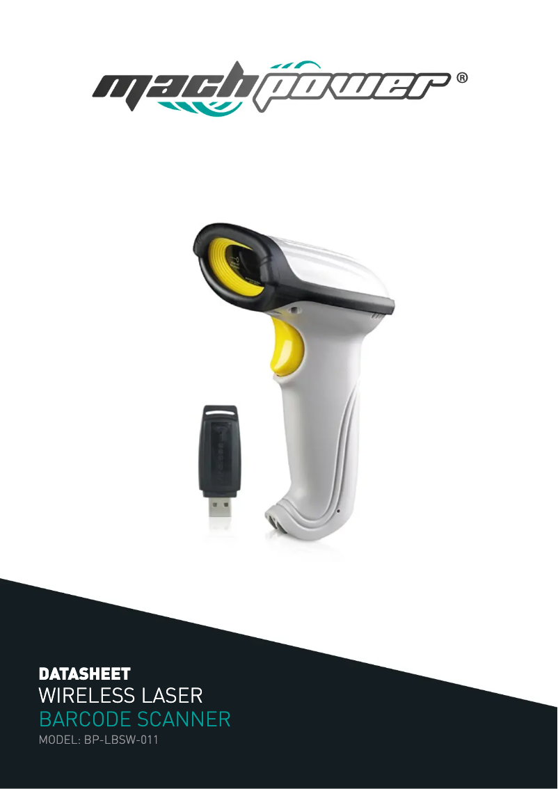 Page 1 de la notice Fiche technique Mach Power BP-LBSW-011
