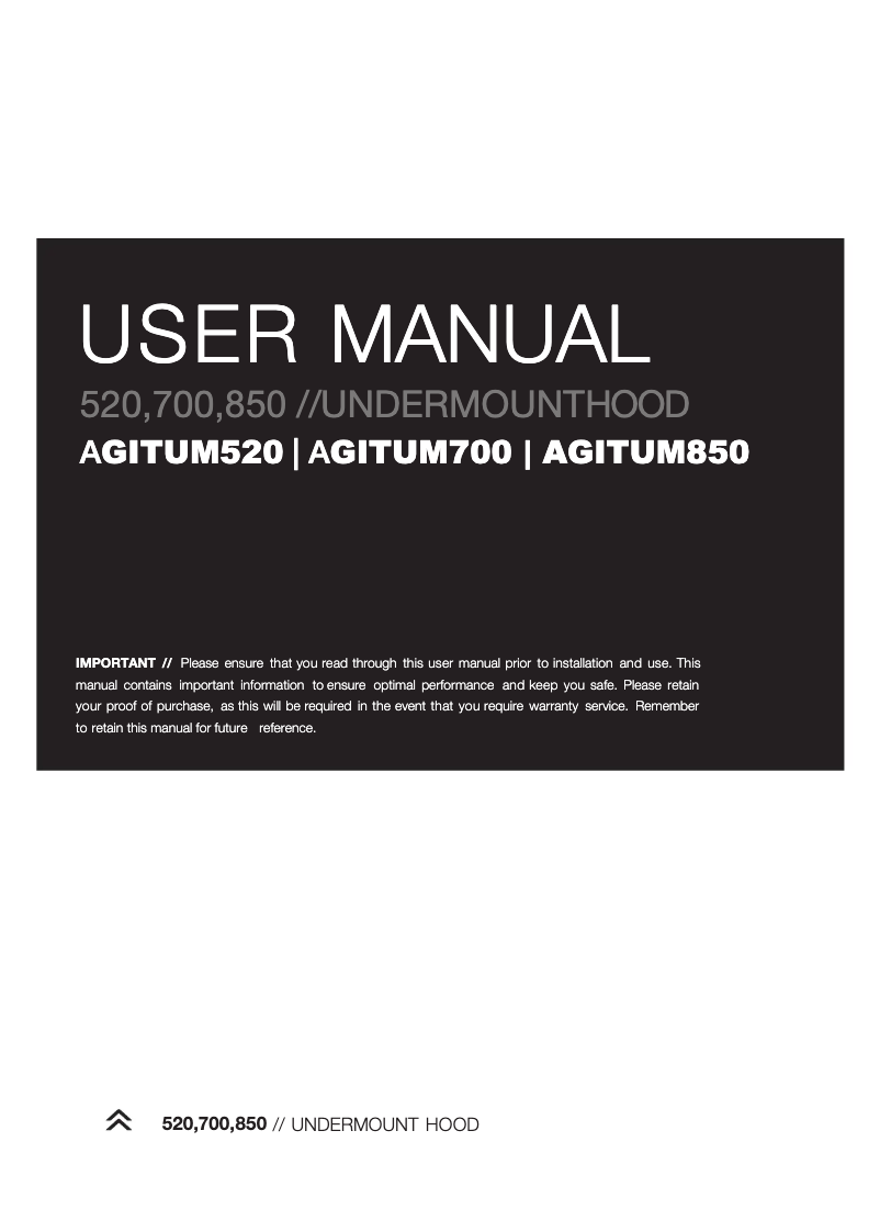 Página 1 del manual Manual de usuario Tisira AGITUM520