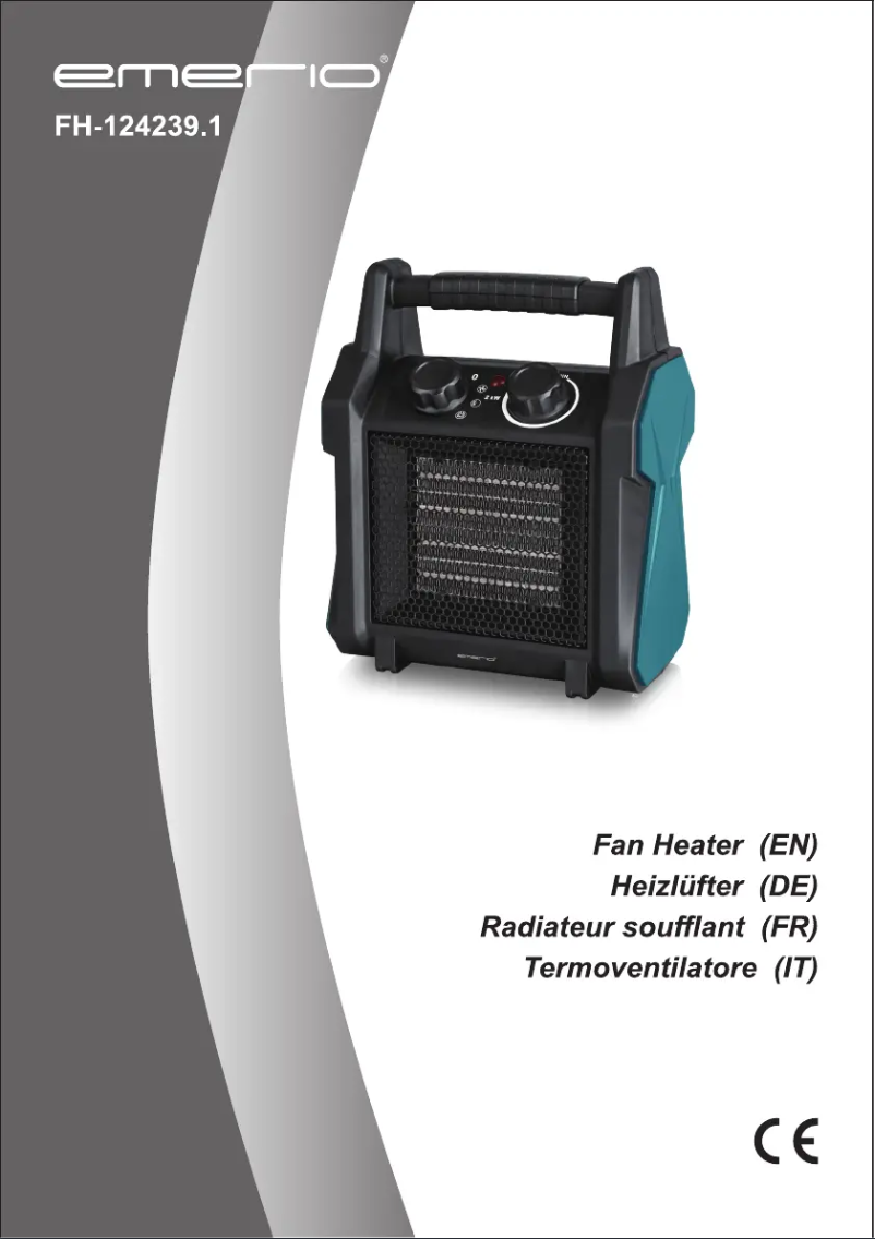 Página 1 del manual Manual de usuario Emerio FH-124239