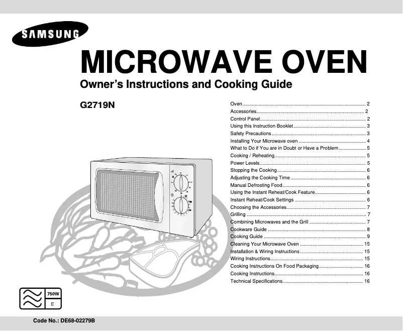 Página 1 del manual Manual de usuario Samsung G2719N