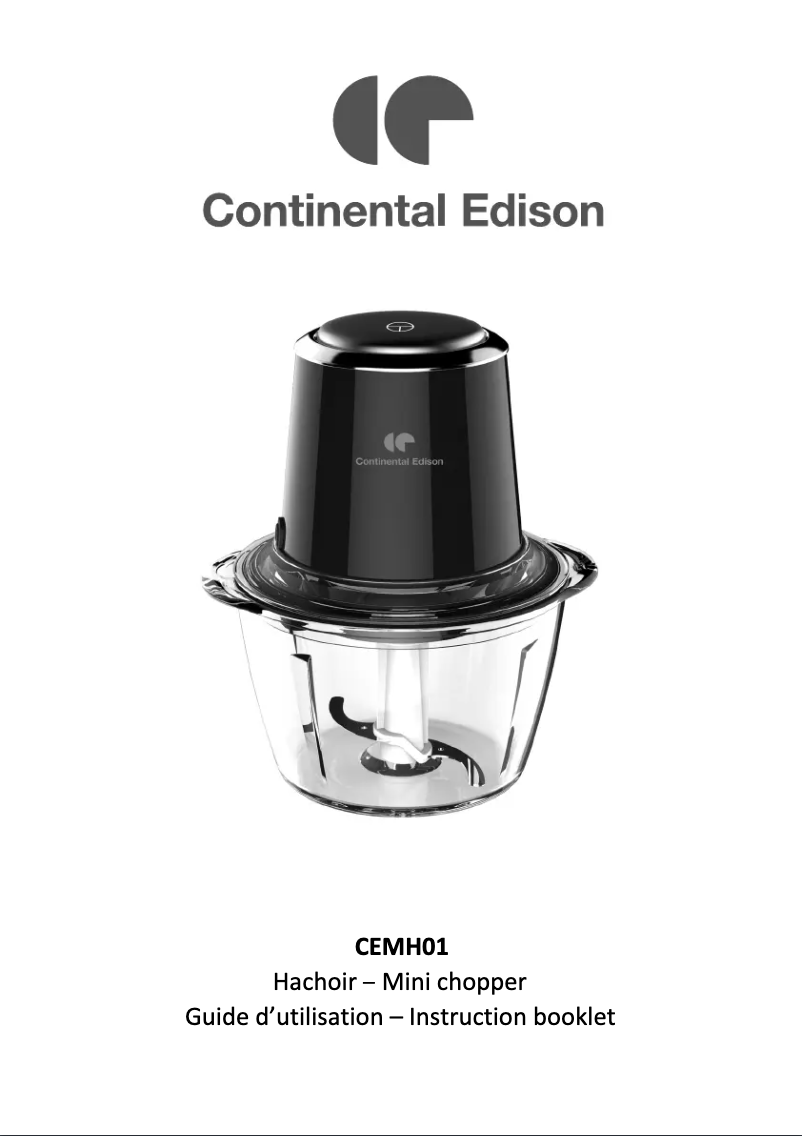 Página 1 del manual Manual de usuario Continental Edison CEMH01