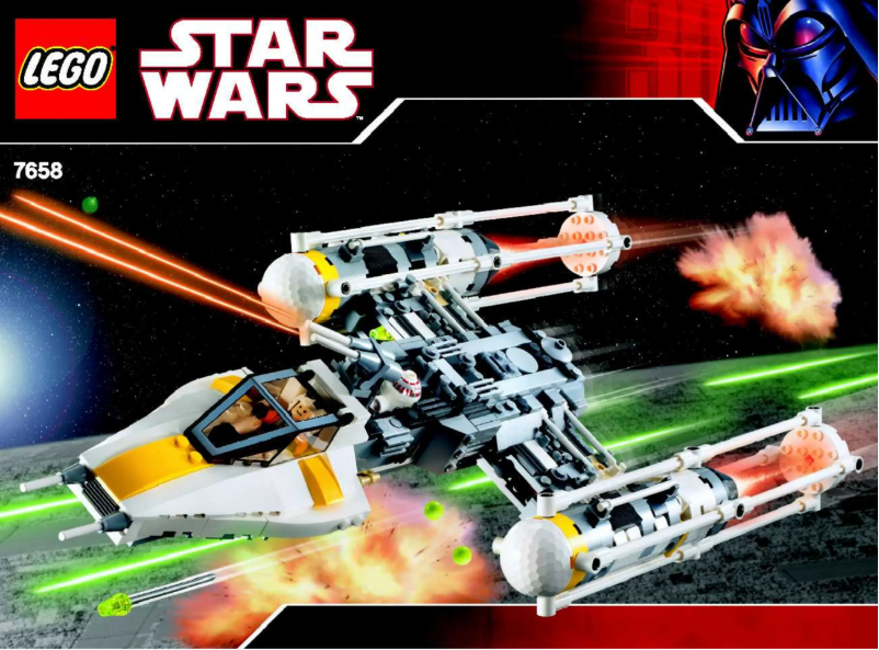 Página 1 del manual Manual de usuario Lego Y-wing Fighter (TM)